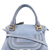 Chloé Light Blue Leather Marcie 2-Way Bag
