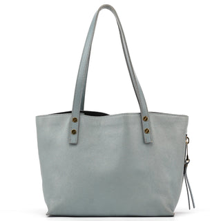 Chloé Light Blue Leather Tote Bag