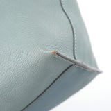 Chloé Light Blue Leather Tote Bag