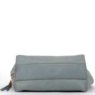 Chloé Light Blue Leather Tote Bag