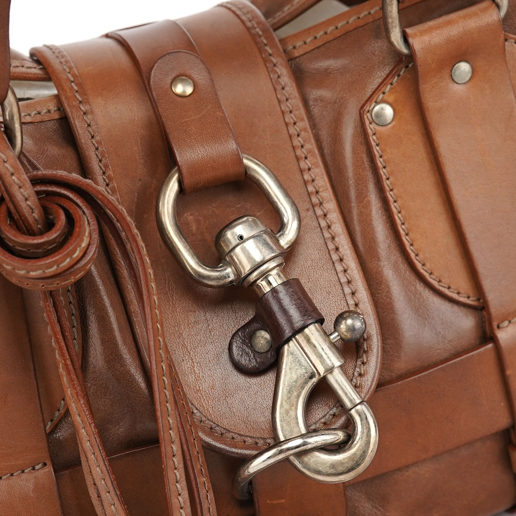 Chloé Light Brown Lambskin Kerala Shoulder Bag