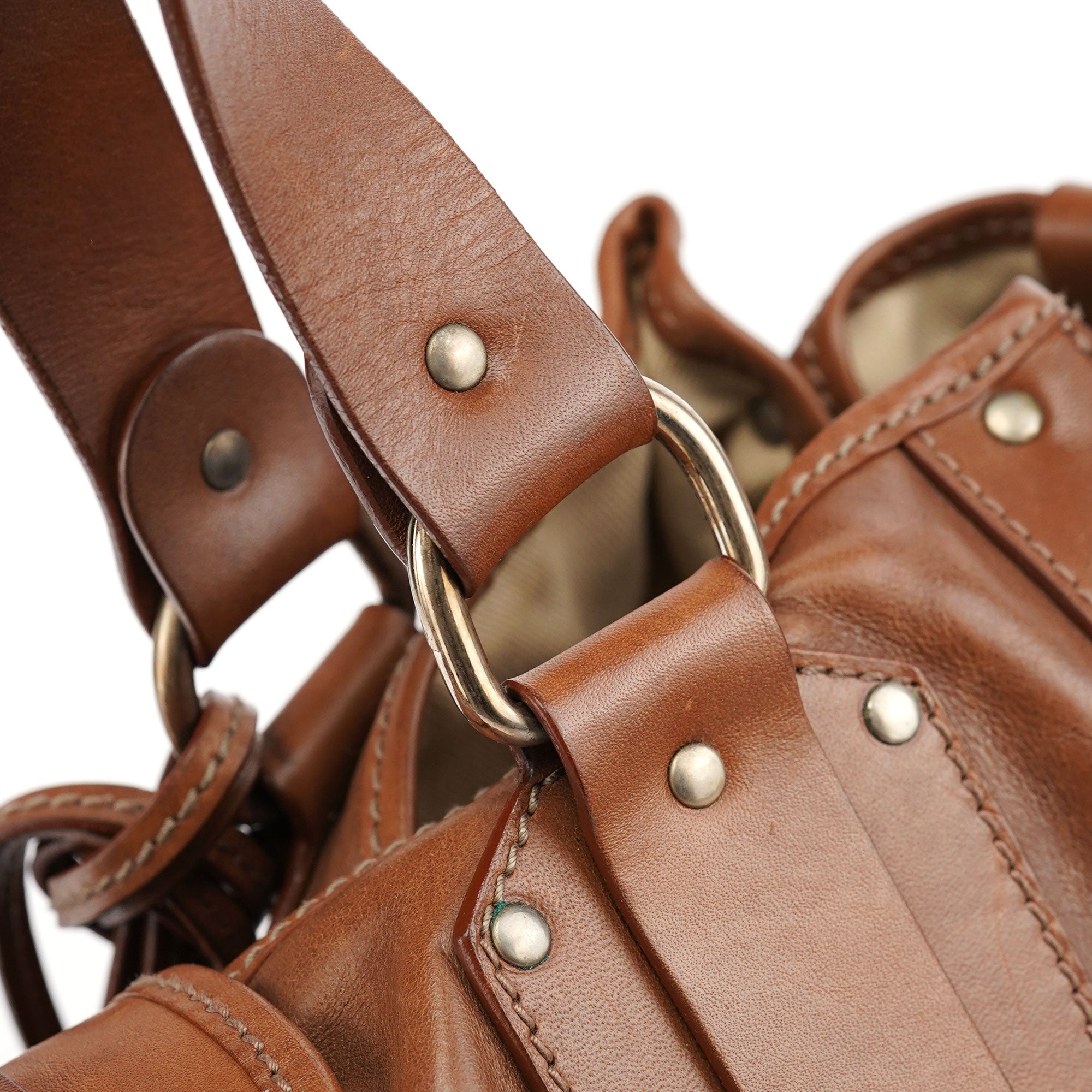 Chloé Light Brown Lambskin Kerala Shoulder Bag