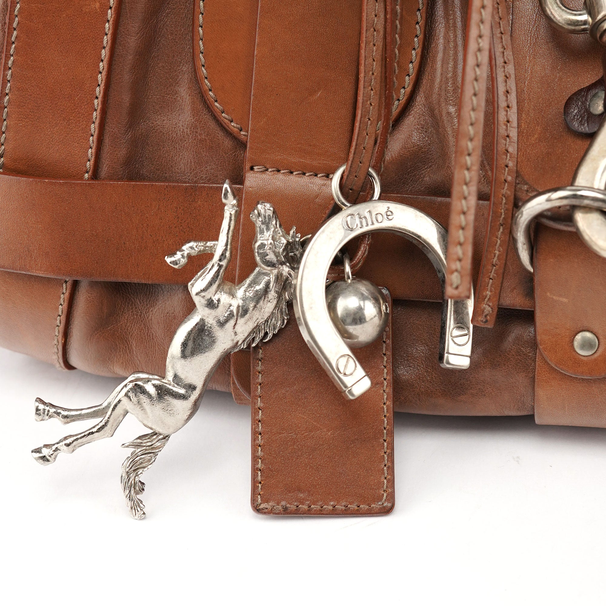 Chloé Light Brown Lambskin Kerala Shoulder Bag