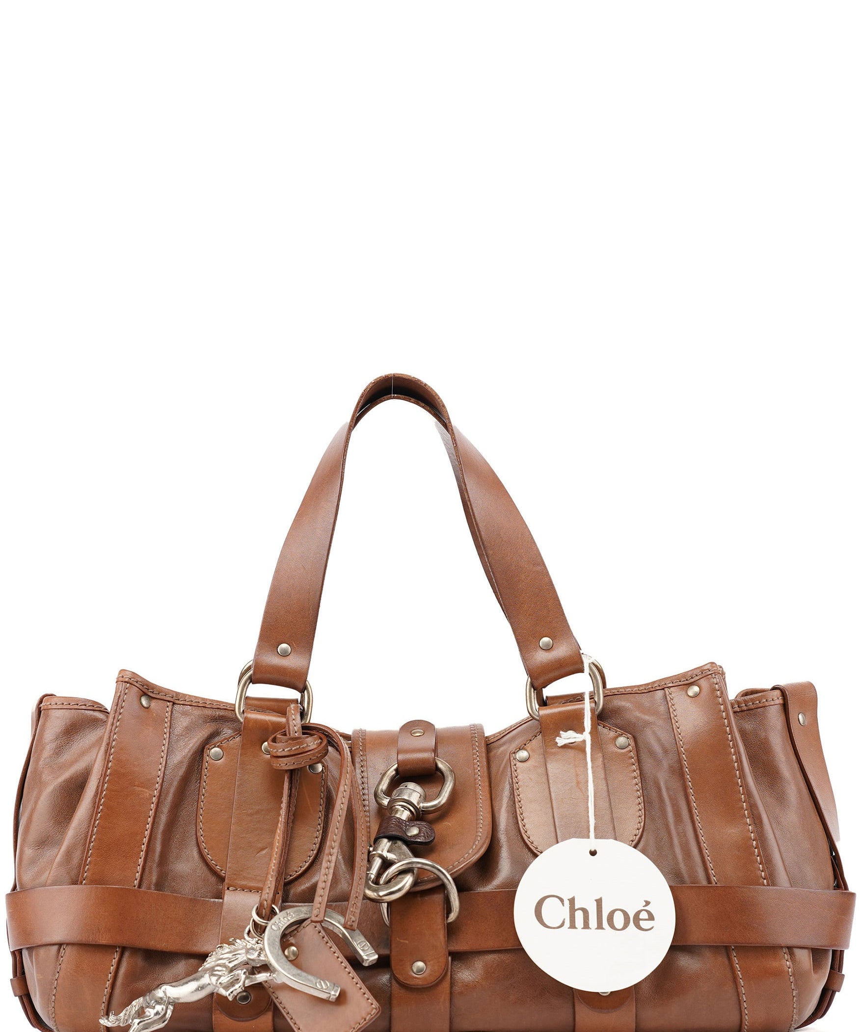 Chloé Light Brown Lambskin Kerala Shoulder Bag