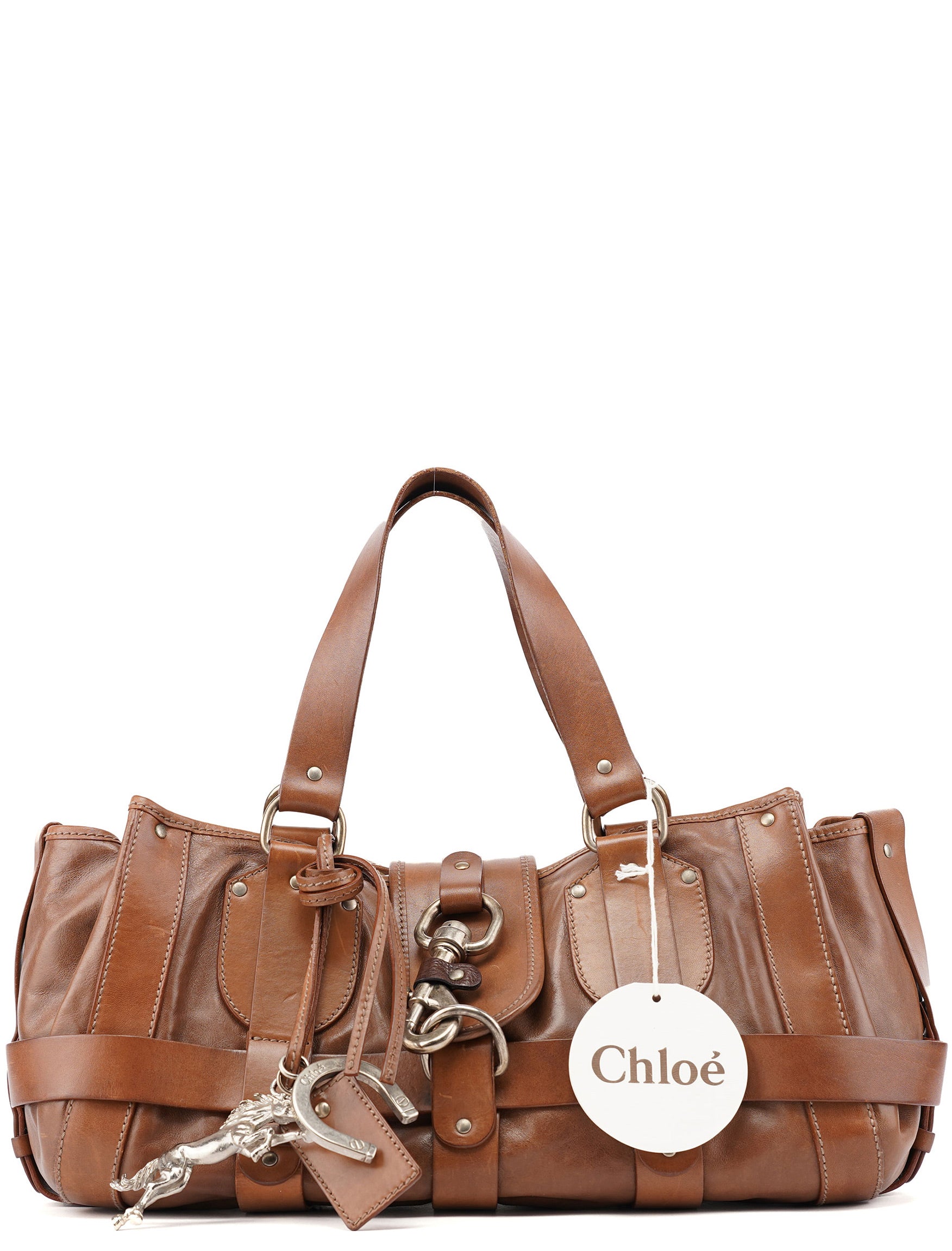 Chloé Light Brown Lambskin Kerala Shoulder Bag