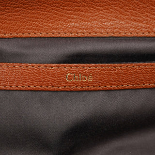 Chloé Light Brown Leather 2-Way Tote Bag