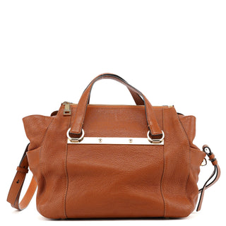 Chloé Light Brown Leather 2-Way Tote Bag