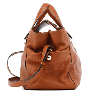 Chloé Light Brown Leather 2-Way Tote Bag