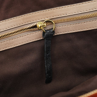 Chloe Light Brown Leather Bay Tote Bag