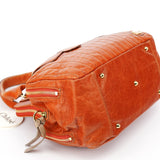 Chloe Light Brown Leather Bay Tote Bag