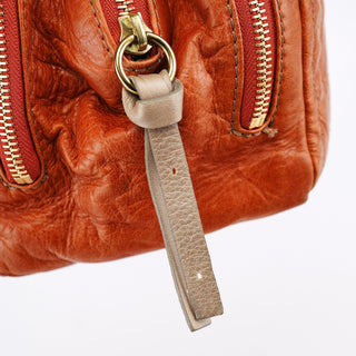 Chloe Light Brown Leather Bay Tote Bag