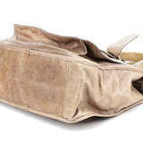 Chloe Light Brown Leather Bay Tote Bag
