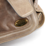 Chloe Light Brown Leather Bay Tote Bag