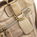 Chloe Light Brown Leather Bay Tote Bag