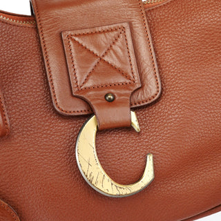 Chloé Light Brown Leather C Shoulder Bag