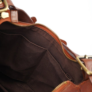 Chloé Light Brown Leather C Shoulder Bag