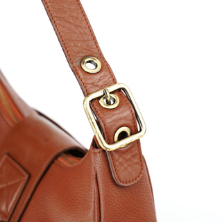 Chloé Light Brown Leather C Shoulder Bag