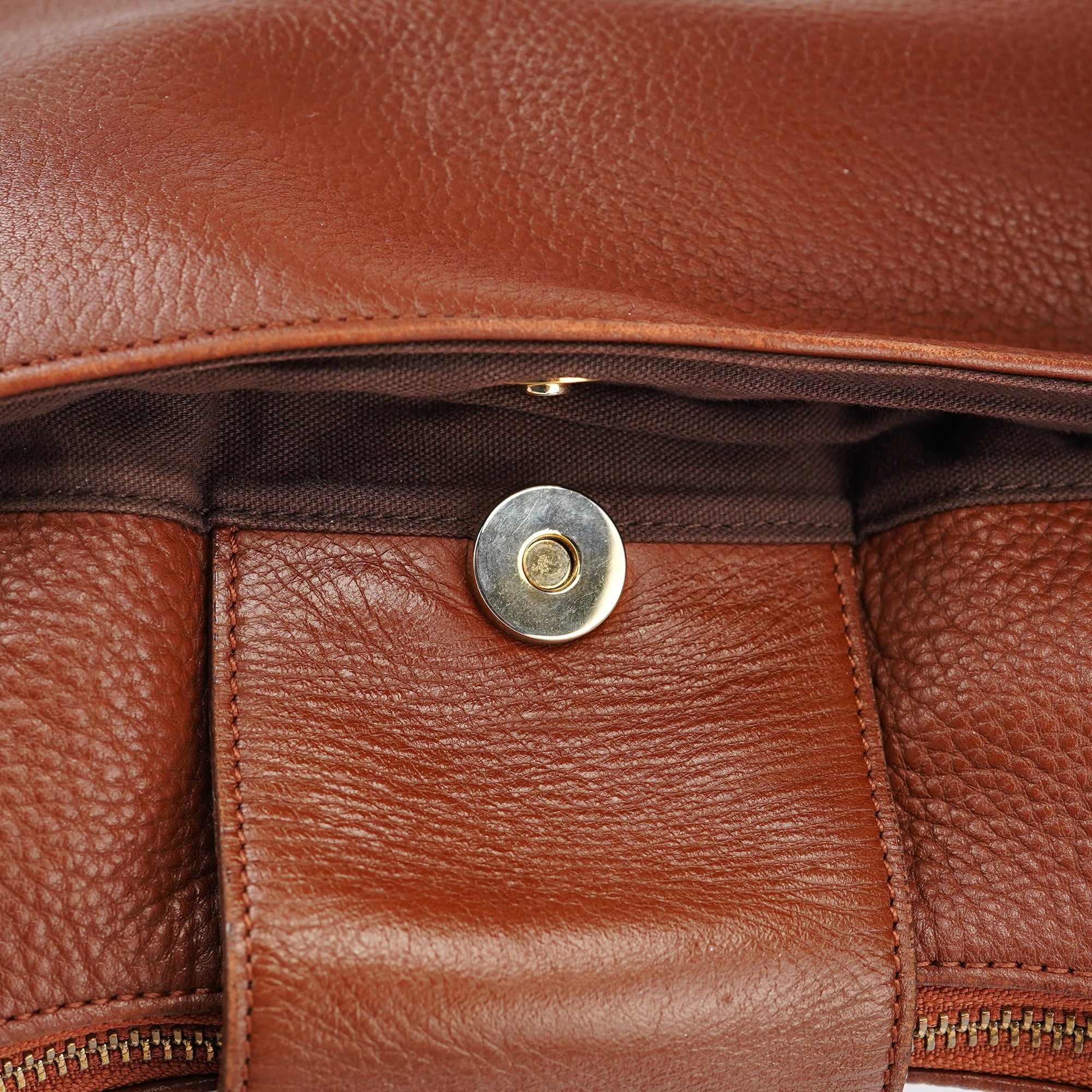 Chloé Light Brown Leather C Shoulder Bag