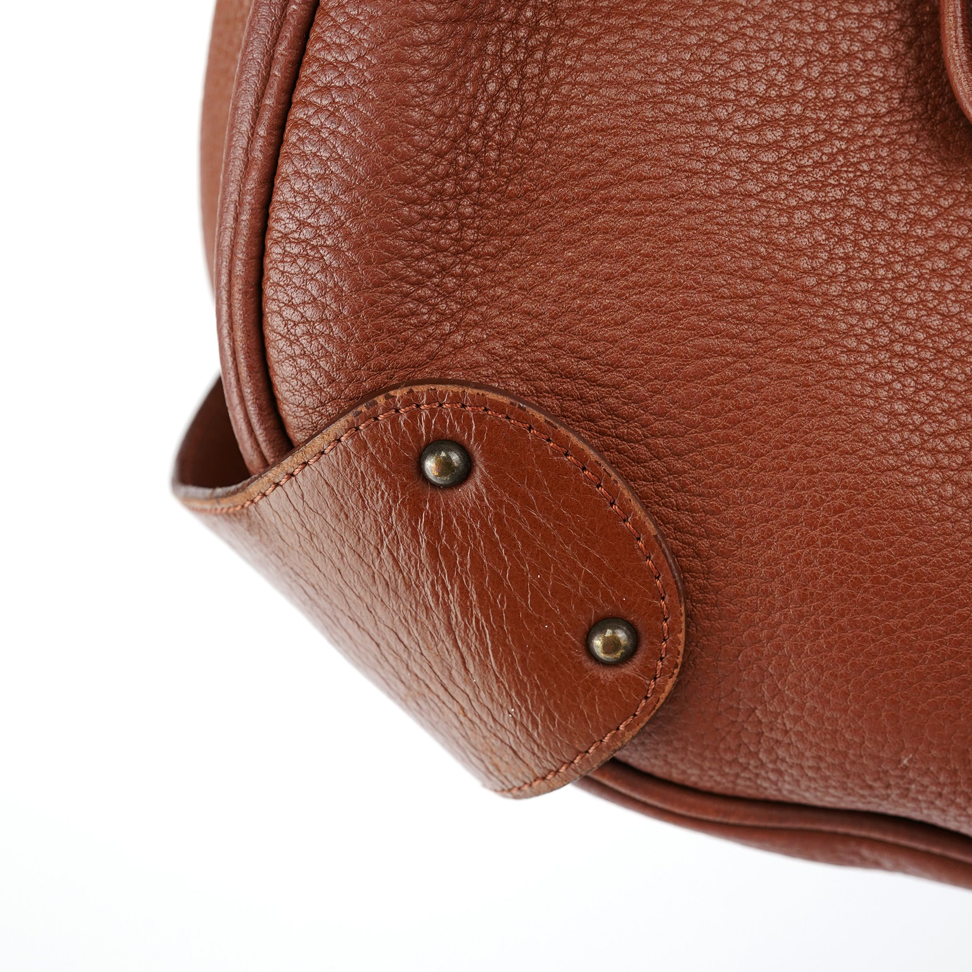 Chloé Light Brown Leather C Shoulder Bag