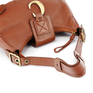 Chloé Light Brown Leather C Shoulder Bag