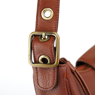 Chloé Light Brown Leather C Shoulder Bag