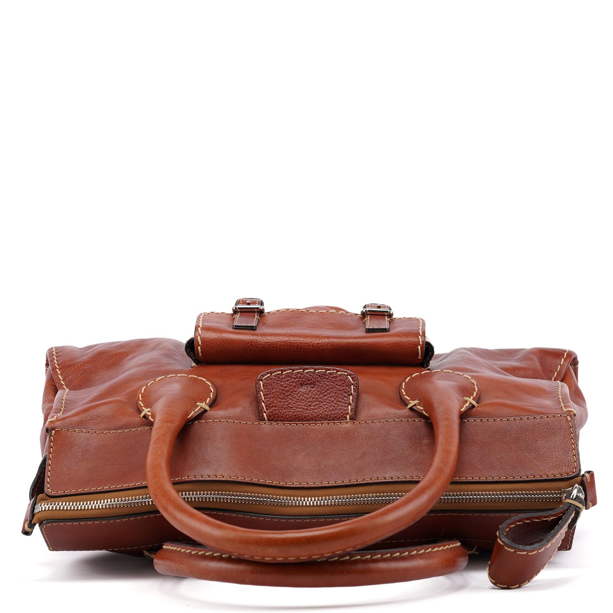 Chloé Light Brown Leather Edith Tote Bag