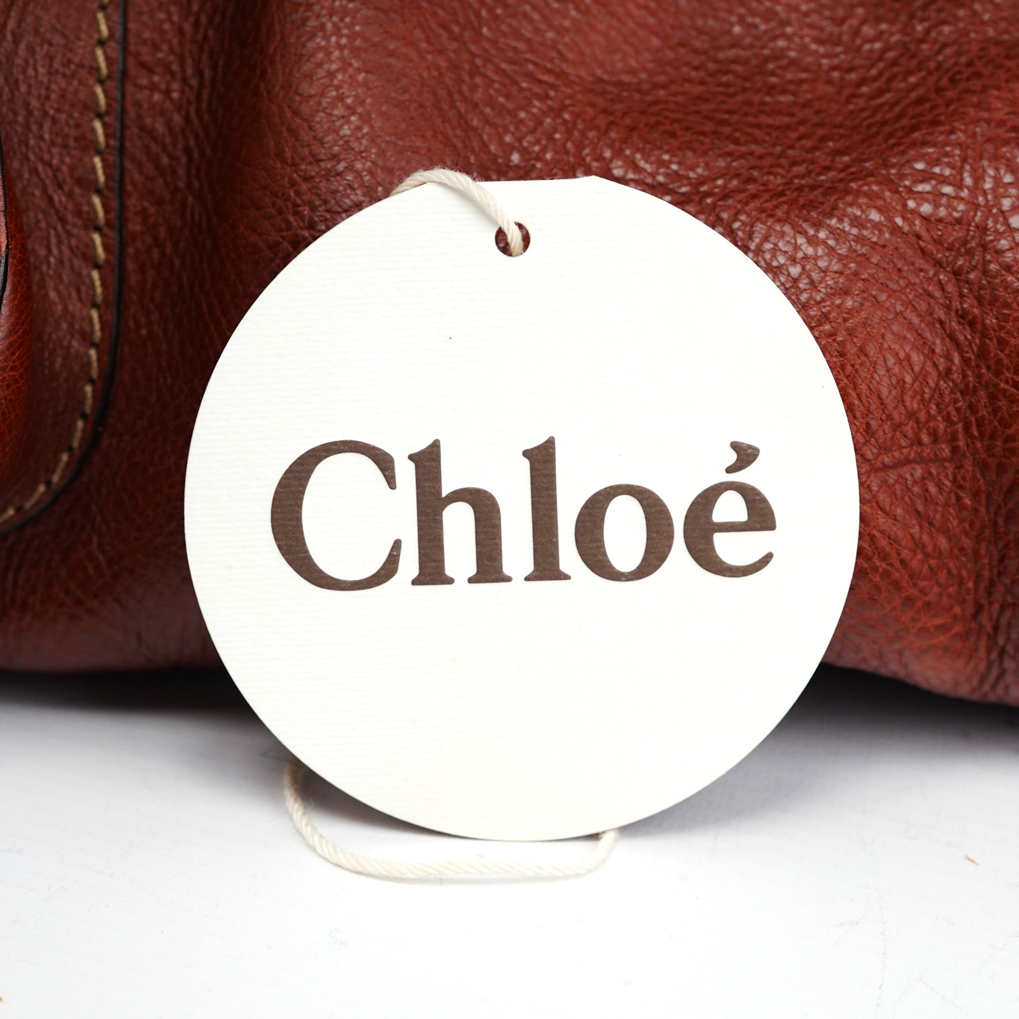 Chloé Light Brown Leather Edith Tote Bag