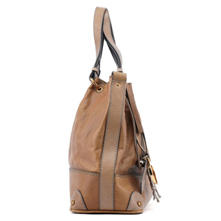 Chloé Light Brown Leather Kerala Tote Bag