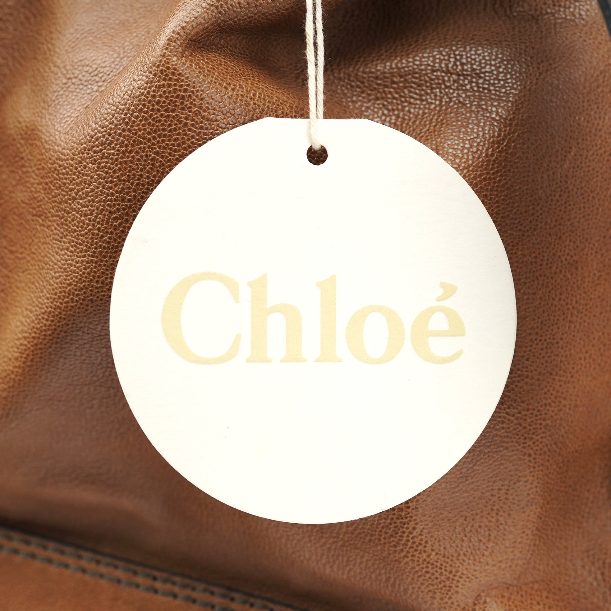 Chloé Light Brown Leather Kerala Tote Bag