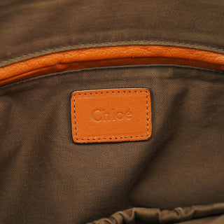 Chloe Light Brown Leather Marcie 2-Way Bag