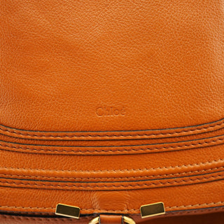 Chloe Light Brown Leather Marcie 2-Way Bag