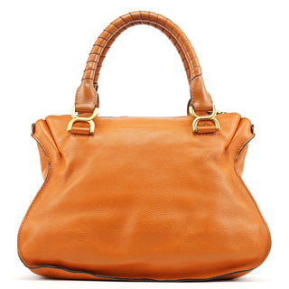 Chloe Light Brown Leather Marcie 2-Way Bag