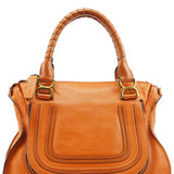Chloe Light Brown Leather Marcie 2-Way Bag