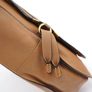 Chloe Light Brown Leather Marcie 2-Way Bag