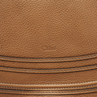 Chloe Light Brown Leather Marcie 2-Way Bag