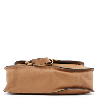 Chloe Light Brown Leather Marcie 2-Way Bag