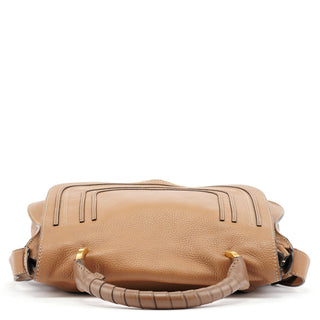 Chloe Light Brown Leather Marcie 2-Way Bag