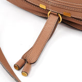 Chloe Light Brown Leather Marcie 2-Way Bag