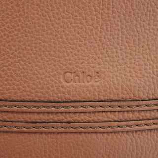 Chloe Light Brown Leather Marcie 2-Way Bag