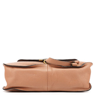 Chloe Light Brown Leather Marcie 2-Way Bag