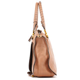 Chloe Light Brown Leather Marcie 2-Way Bag
