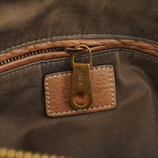 Chloe Light Brown Leather Marcie 2-Way Bag