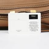 Chloe Light Brown Leather Marcie 2-Way Bag