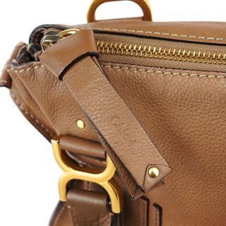 Chloe Light Brown Leather Marcie 2-Way Bag