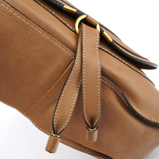 Chloe Light Brown Leather Marcie 2-Way Bag