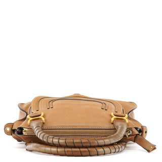 Chloe Light Brown Leather Marcie 2-Way Bag