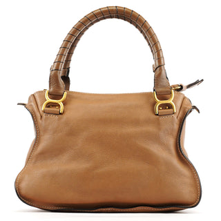 Chloe Light Brown Leather Marcie 2-Way Bag