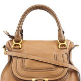Chloe Light Brown Leather Marcie 2-Way Bag