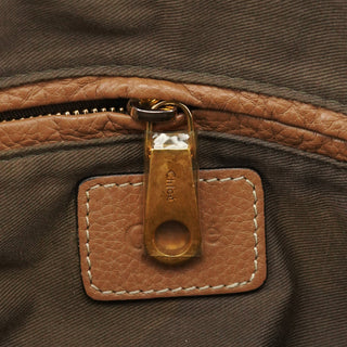 Chloe Light Brown Leather Marcie 2-Way Bag