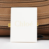 Chloe Light Brown Leather Marcie 2-Way Bag